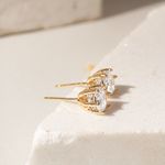 Conjunto-Ponto-de-Luz-7mm-Zirconia-Branca---45cm---Banho-de-Ouro-18k-