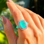 Anel-Fusion-Turmalina-e-Fusion-Turmalina-Light-Oval-e-Gota---Banho-de-Rodio-Branco-