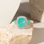 Anel-Fusion-Turmalina-e-Fusion-Turmalina-Light-Oval-e-Gota---Banho-de-Rodio-Branco-