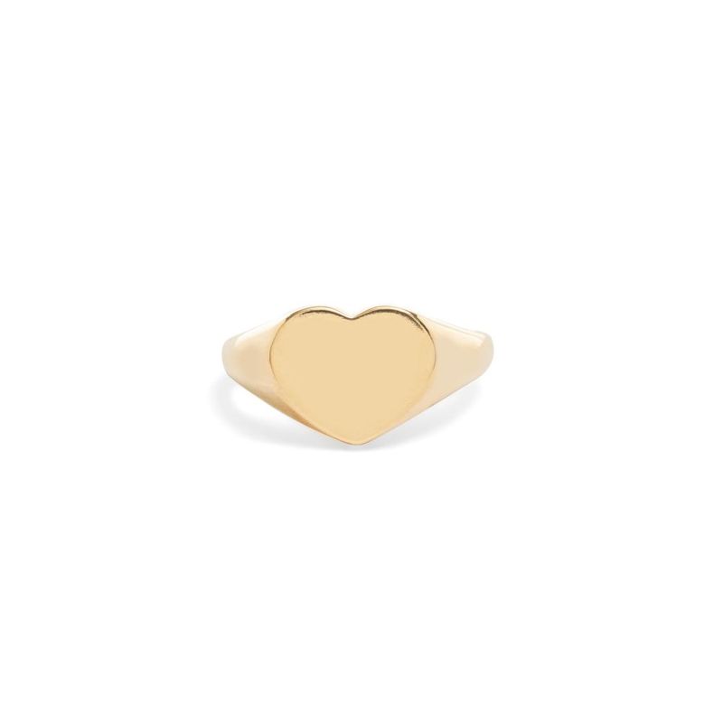 Anel-Mindinho-Coracao-Liso-Cheio---Banho-de-Ouro-18k