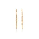 Brinco-Argola-Arco-com-Zirconias-Brancas---Banho-de-Ouro-18k