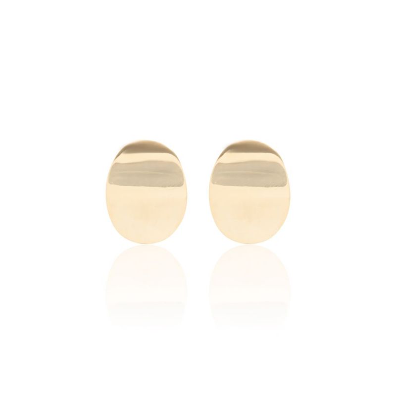 Brinco-Liso-Botao---Banho-de-Ouro-18k