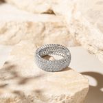 Anel-Alianca-Inteira-com-5-Linhas-Cravejadas-com-Zirconia-Branca---Prata-925-