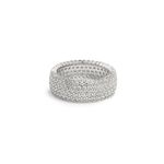 Anel-Alianca-Inteira-com-5-Linhas-Cravejadas-com-Zirconia-Branca---Prata-925-