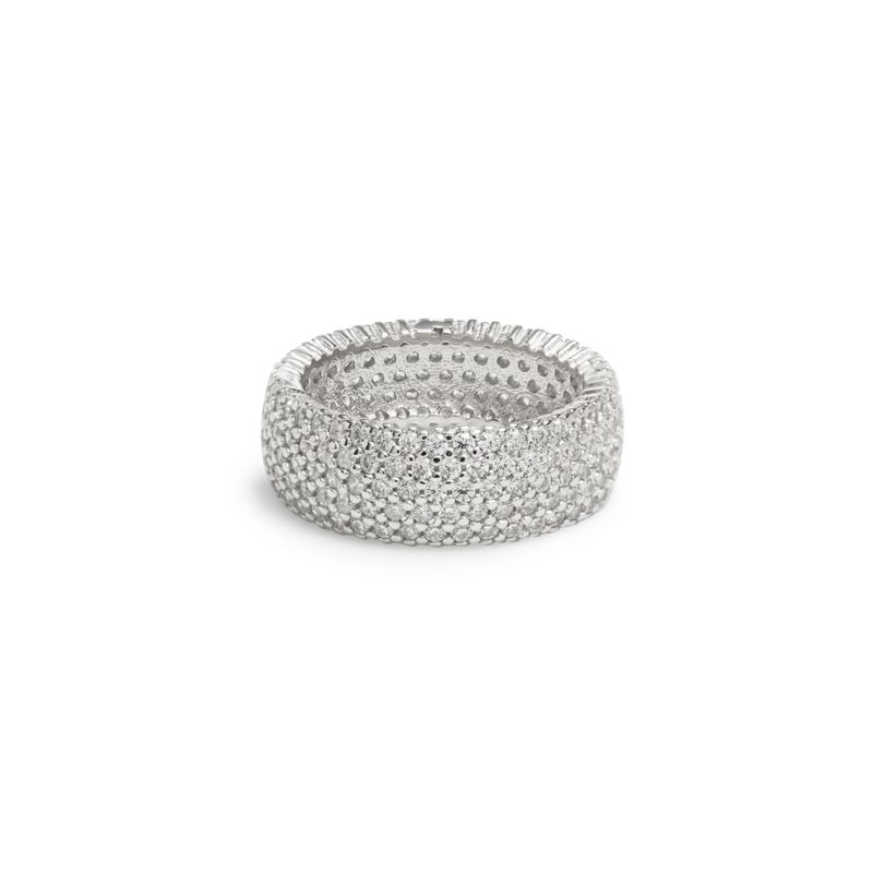 Anel-Alianca-Inteira-com-5-Linhas-Cravejadas-com-Zirconia-Branca---Prata-925-