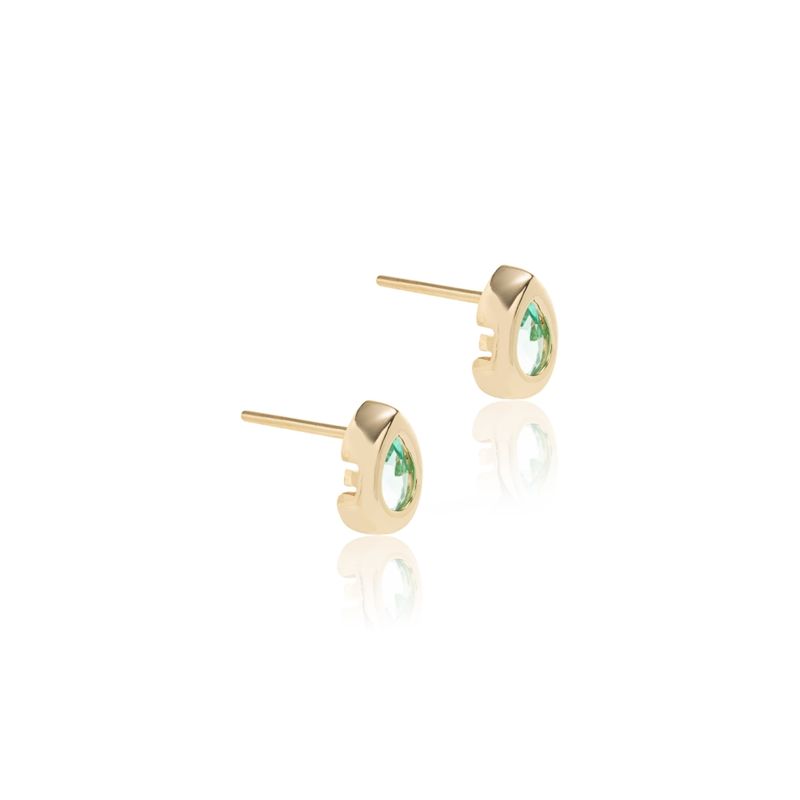 Brinco-Gotinha-Cristal-Paraiba-9x6---Banho-de-Ouro-18k
