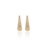Brinco-Argola-Gota-13-mm-Zirconia-Branca---Banho-de-Ouro-18k