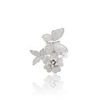 Anel-Borboletas-e-Flores-com-Zirconias-Brancas---Banho-de-Rodio-Branco