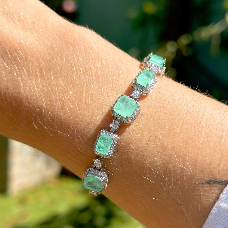 Pulseira-Gravatinha-Fusion-Turmalina-Light-Com-Zirconias-Brancas---Banho-de-Rodio