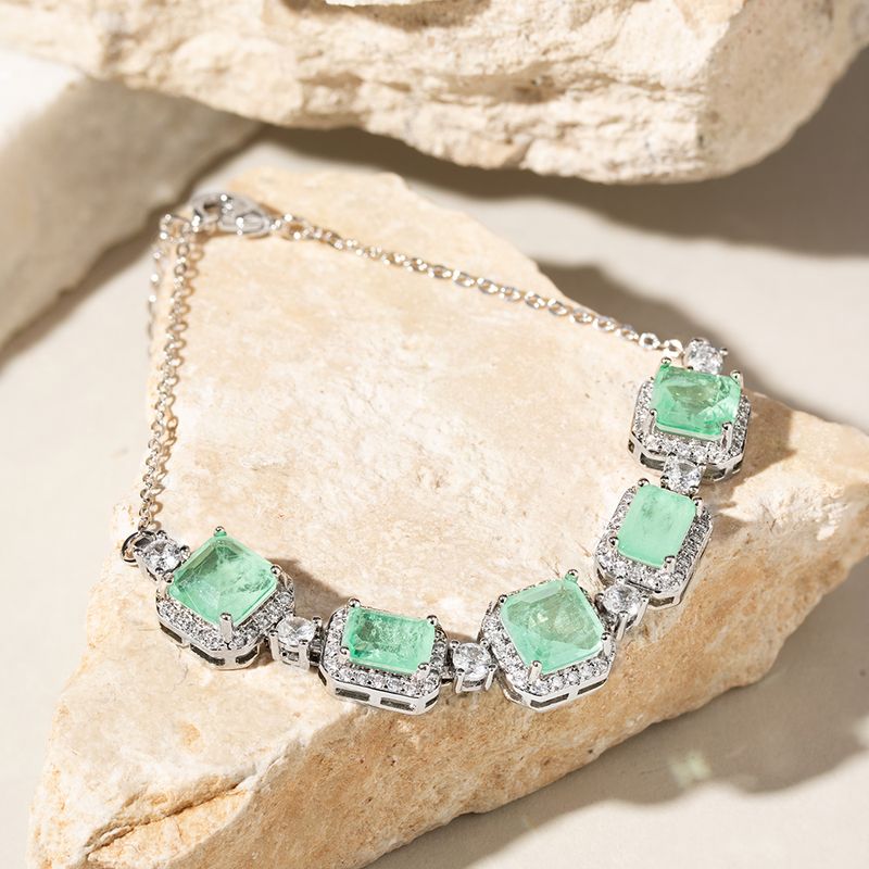 Pulseira-Gravatinha-Fusion-Turmalina-Light-Com-Zirconias-Brancas---Banho-de-Rodio