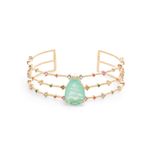 Bracelete-Gota-Fusion-Turmalina-com-Zirconias-Coloridas---Banho-de-Ouro-18k