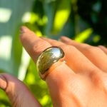 Anel-Gota-Maxi-Liso---Banho-de-Ouro-18k