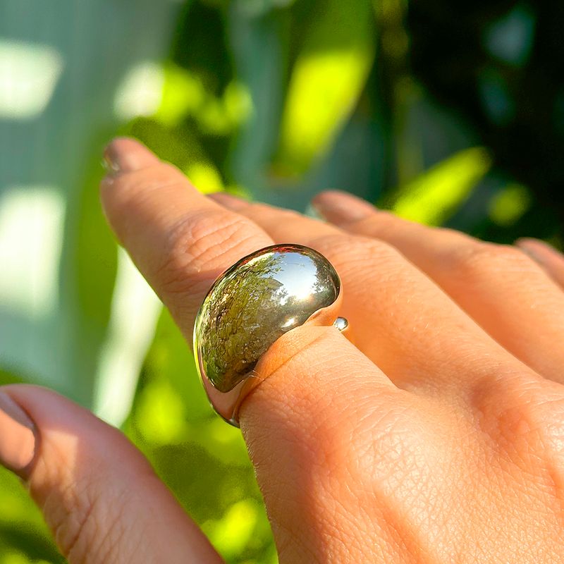 Anel-Gota-Maxi-Liso---Banho-de-Ouro-18k