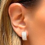 Brinco-Argola-Cravejado-com-7-Fileiras-de-Zirconias-Brancas---Prata-925