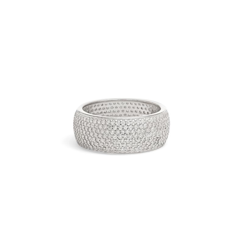 Anel-Cravejado-com-Zirconias-Brancas-e-7-Fileiras---Prata-925