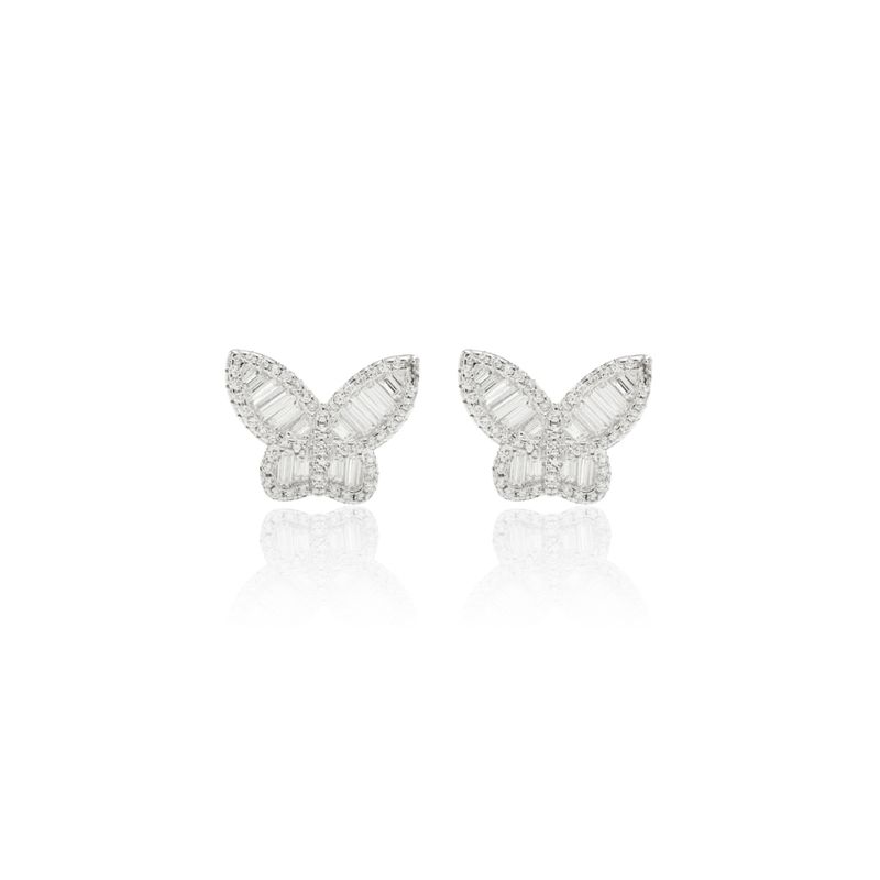 Brinco-Butterfly-com-Zirconias-Brancas-Baguete---Prata-925