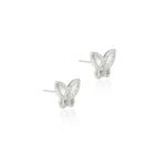 Brinco-Butterfly-com-Zirconias-Brancas-Baguete---Prata-925