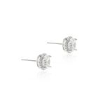 Brinco-Redondo-com-Zirconia-Branca-75-mm-Lapidada-em-Brilhante-com-Cravacao-Halo---Prata-925