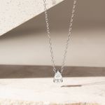 Colar-Gota-de-Zirconia-Branca-4-x-7-mm---50cm---Prata-925