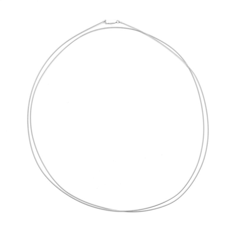 Pulseira-Corda-de-Violao-Lisa-120cm-Banho-de-Rodio-Branco