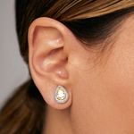 Brinco-de-Cristal-Citrino-em-Gota-com-Borda-Cravejada---Prata-925-com-Banho-de-Rodio-Branco