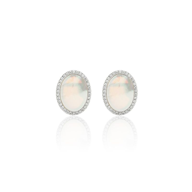 Brinco-Madreperola-Oval-com-Zirconias-Brancas---Prata-925