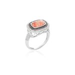 Anel-Retangular-de-Cristal-Ice-Morganita-com-Bordas-Cravejadas-de-Zirconias---Banho-de-Rodio-Branco-