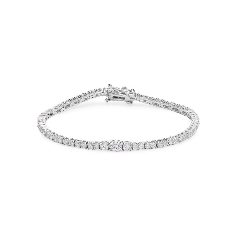 Pulseira-Riviera-Inteira-com-Zirconias-Brancas---17cm---Prata-925
