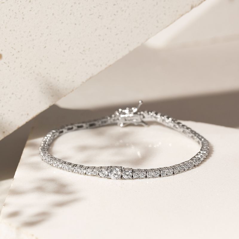 Pulseira-Riviera-Inteira-com-Zirconias-Brancas---17cm---Prata-925