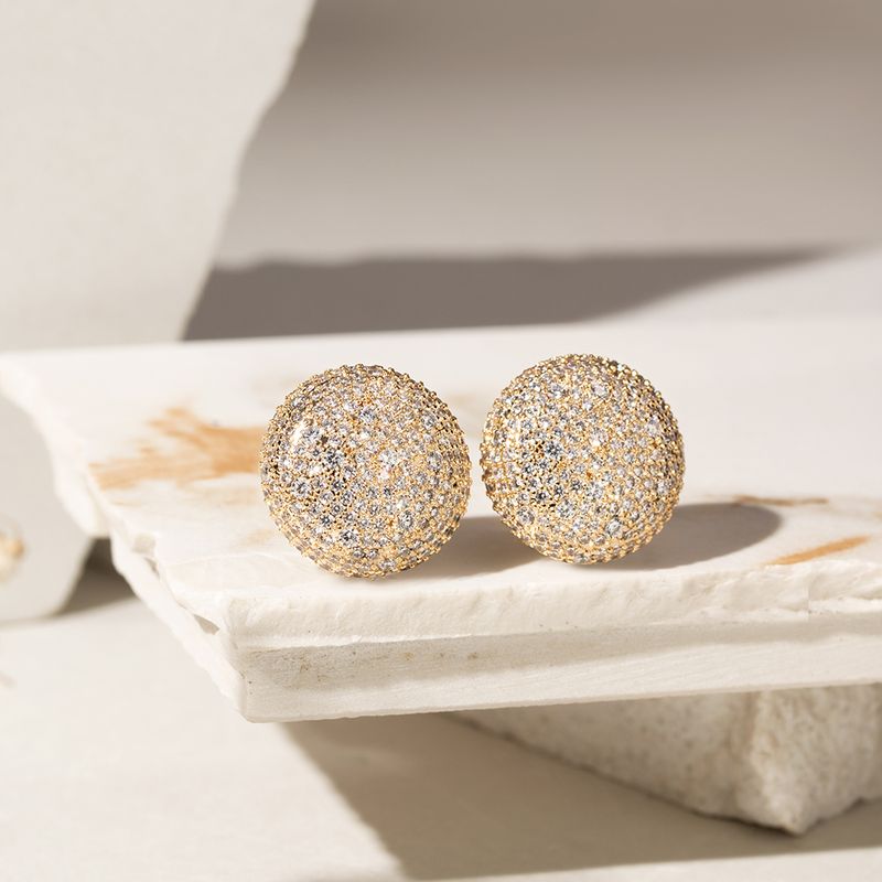 Brinco-Botao-Cravejado-com-Zirconias-Brancas---Banho-de-Ouro-18k