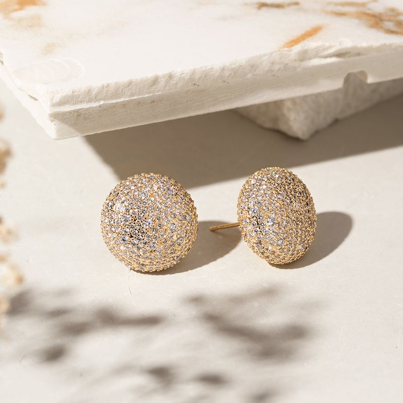 Brinco-Botao-Cravejado-com-Zirconias-Brancas---Banho-de-Ouro-18k