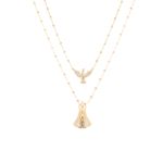 Colar-Escapulario-com-Espirito-Santo-e-Nossa-Senhora-Aparecida-em-Zirconias-Brancas---65cm---Banho-de-Ouro-18k