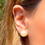 Kit-com-2-Pares-de-Brincos-de-Perola-Shell--12mm-e-8mm---Banho-de-Ouro-18k