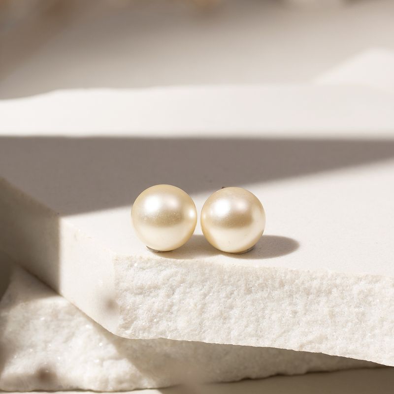 Kit-com-2-Pares-de-Brincos-de-Perola-Shell--12mm-e-8mm---Banho-de-Ouro-18k