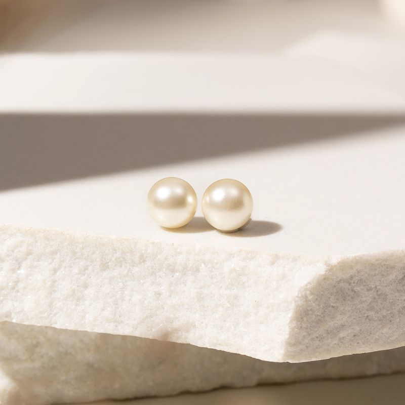 Kit-com-2-Pares-de-Brincos-de-Perola-Shell--12mm-e-8mm---Banho-de-Ouro-18k