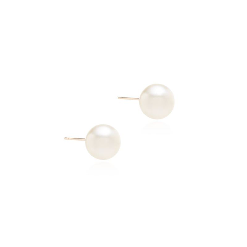 Kit-com-2-Pares-de-Brincos-de-Perola-Shell--12mm-e-8mm---Banho-de-Ouro-18k