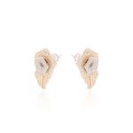 Brinco-com-Zirconia-Branca-em-Formato-de-Flor-e-Petala---Banho-de-Ouro-18k