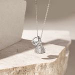Colar-Nossa-Senhora-Aparecida-com-Zirconia-Branca-e-Gota-de-Cristal---Banho-de-Rodio-Branco